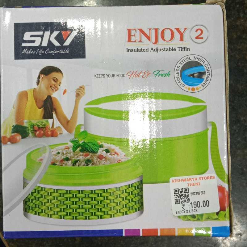 Sky ENJOY 2 Containers Lunch Box