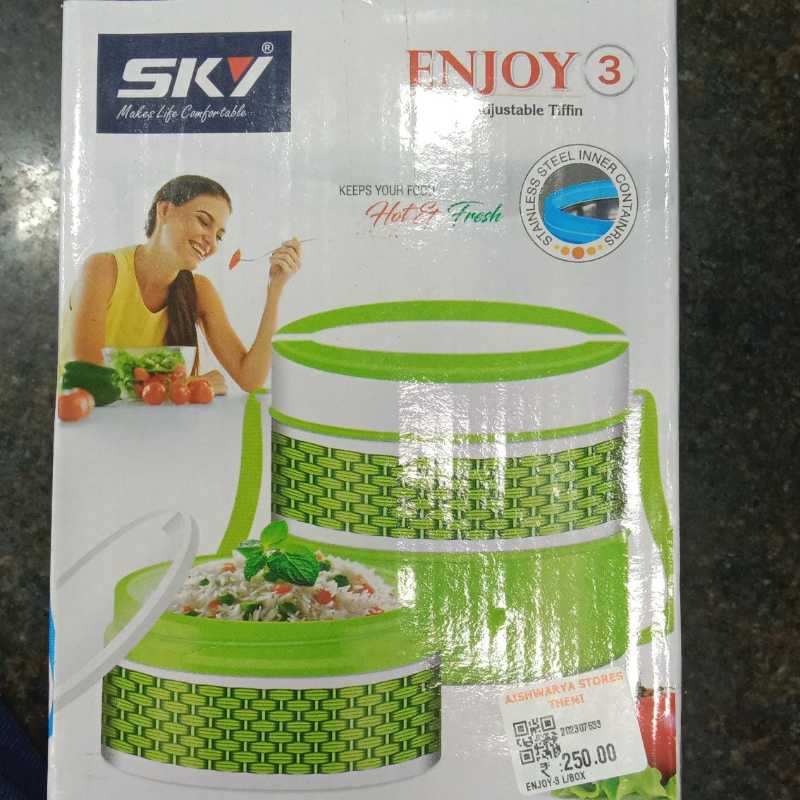 Sky ENJOY 3 Containers Lunch Box